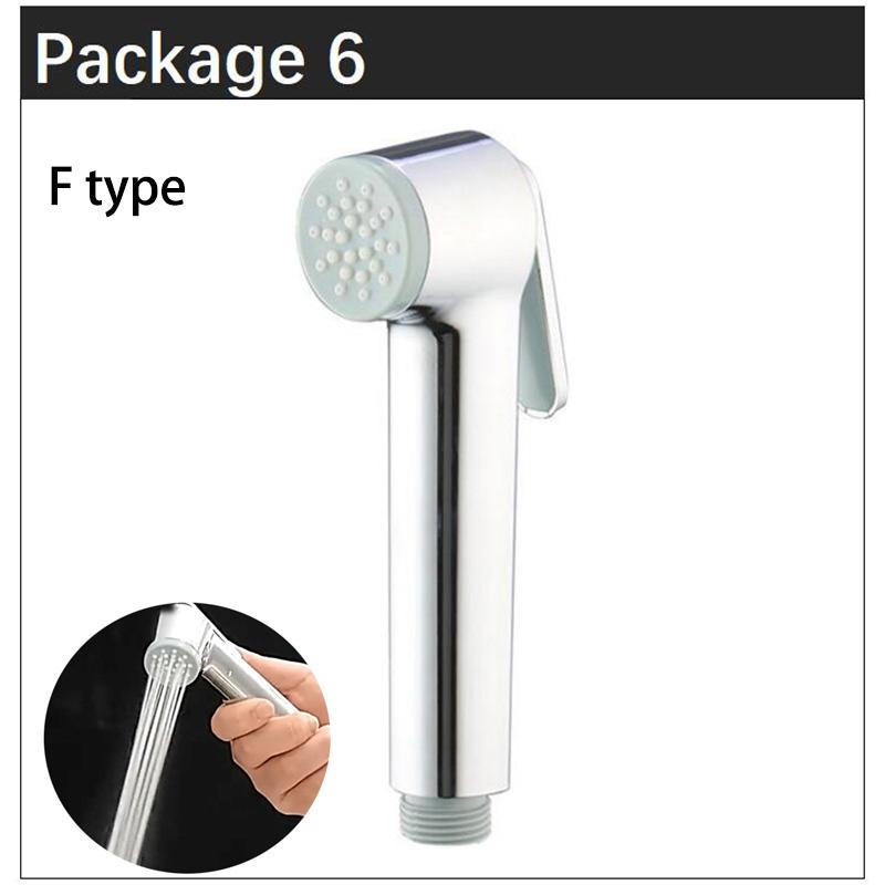 6 типов ABS серебристый унитаз биде душевая головка кран распылитель ручной распылитель туалет душ для ванной мусульманские биде самоочищающиеся