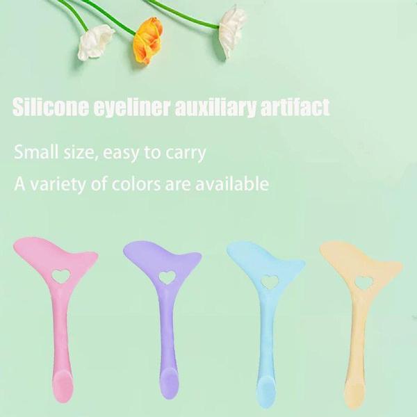 Подводка для глаз Трафареты Крылья Советы Силиконовая подводка для глаз Marscara Помощь для рисования Губная помада Помощь при ношении Многоразовая силиконовая подводка для глаз Инструмент