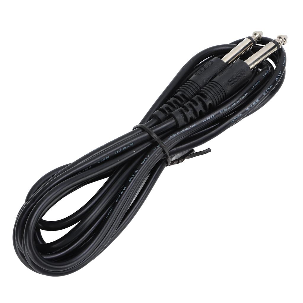 Guitar AMP Cable Patch Cord Effect Pedal Connector Wire 3 Meters Instrument Accessory Straight Head
