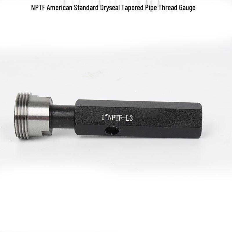 Калибровочная пробка с конической резьбой Dryseal NPTF 3/8-18 Кольцо 3/8-18 Обычный набор L1 L2 L3