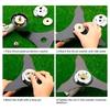 1 set Lawn Mower Grass Trimmer Head Adapter Nut Fixing Kit Lawnmower Blade for Garden Tools Parts