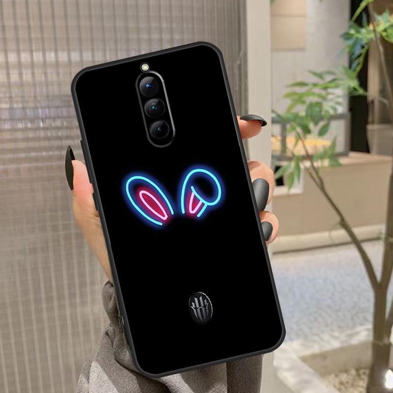 Неоновый чехол для телефона Nubia Red Magic 6S 7S 8S Pro 5G 5S 6R Red Magic 6 7 8 Pro Plus Чехол Coque