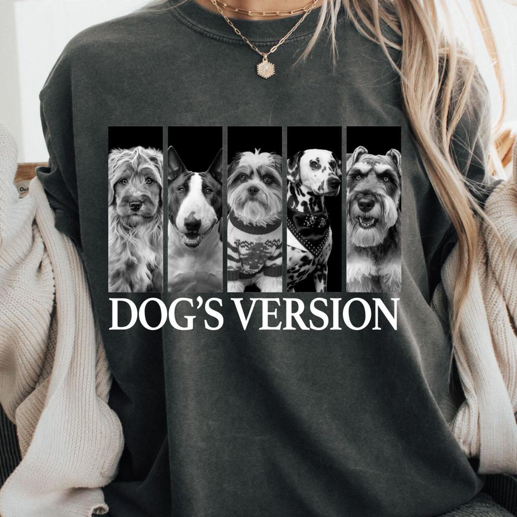 Custom Pet Photo T-Shirt Design: Dog Remembrance Gift (PNG)