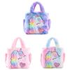 Women Unicorn Plush Shoulder Bag Cute Girl Children Large Capacity Handbag Messenger Bags