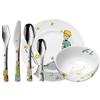 Set 6 Pièces Petit Prince - WMF - Porcelaine Et Inox 18/10 - Blanc - Enfant - Maison - Lave-vaisselle