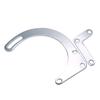 SBC Chrome Low Mount Alternator Bracket SWP SB Replacement for Chevy 350 Short Water Pump