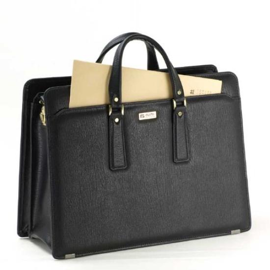 Briefcase 45cm B4 File Size Compatible Side Made In Made In Black [both Pockets, Japan, Toyooka] 22027-01