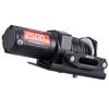 VEVOR 1134 kg Electric Winch, 12V DC ATV/UTV Winch with diameter 4.8 mm x 12 m Synthetic Rope & Wired Remote Control, IP55 Waterproof