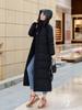 Women's Winter New Over The Knee Korean Version Coat, Long Down Cotton Jacket, Fashionable Women's Jacket