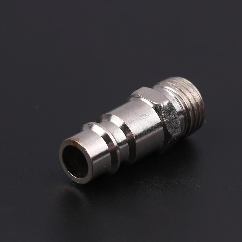 G1/4 Bsp Male Thread European Type Pneumatic Fitting Pm/Sm20 Eu Standard Quick Coupling Connector Coupler For Air Compressor