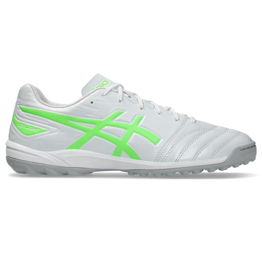 Asics DS LIGHT CLUB TF 1103A112 Soccer Unisex Size 106 Size 3E Shoes, Adult, (White/Green Gecko), 24.5 Cm,