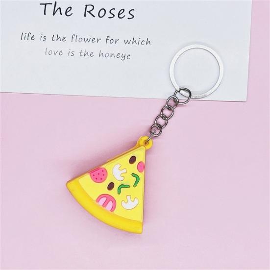 Шикарный автомобильный брелок с имитацией еды, мягкий клей из ПВХ, милый милый