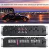 4-channel Powerful Car Audio Subwoofer Aluminum Alloy Vehicle Power Stereo Amp Sound Amplifiers 12V 9900W Car Amplifier