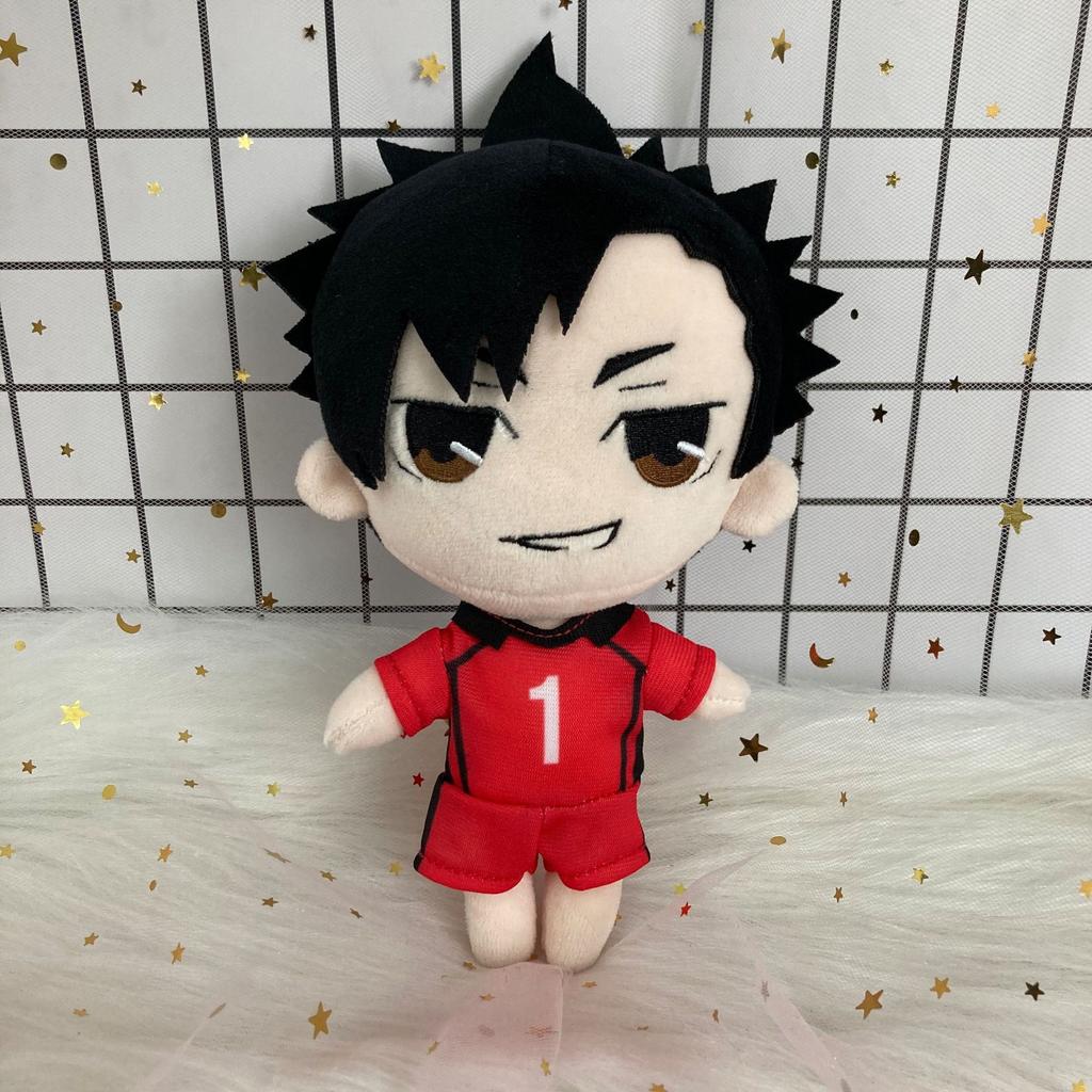 Аниме Haikyuu, плюшевая кукла, игрушка Тобио Кагеяма Шойо Хината Куроо Тецуро, мягкая подушка, коллекция, подарок, размер 20 см