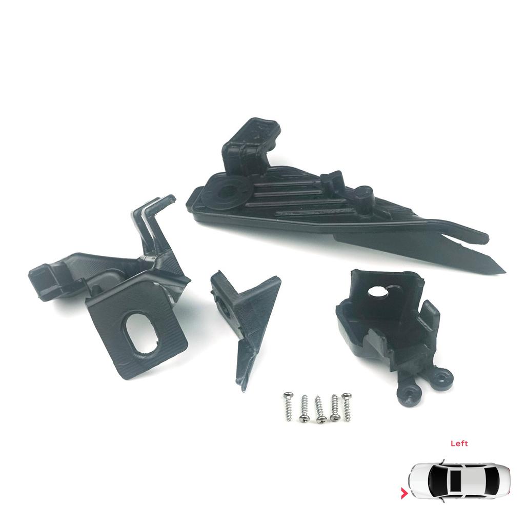 BHL546 Headlight Holder Mount Repair Bracket Tab Set Left Side for Renault Megane BFB K9A B9A MK4 2016-On 260601571R