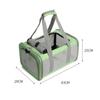 Lightweight Canvas Pets Travel Handbag Breathable Large Capacity Cat Bag Foldable Portable Pet Airline Bag Cat
