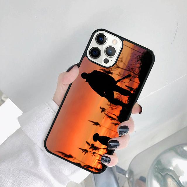 Охота на оленя Закат Чехол для телефона Для iPhone 17 Air 15 Pro MAX 16 Plus 14 12 11 13 coque