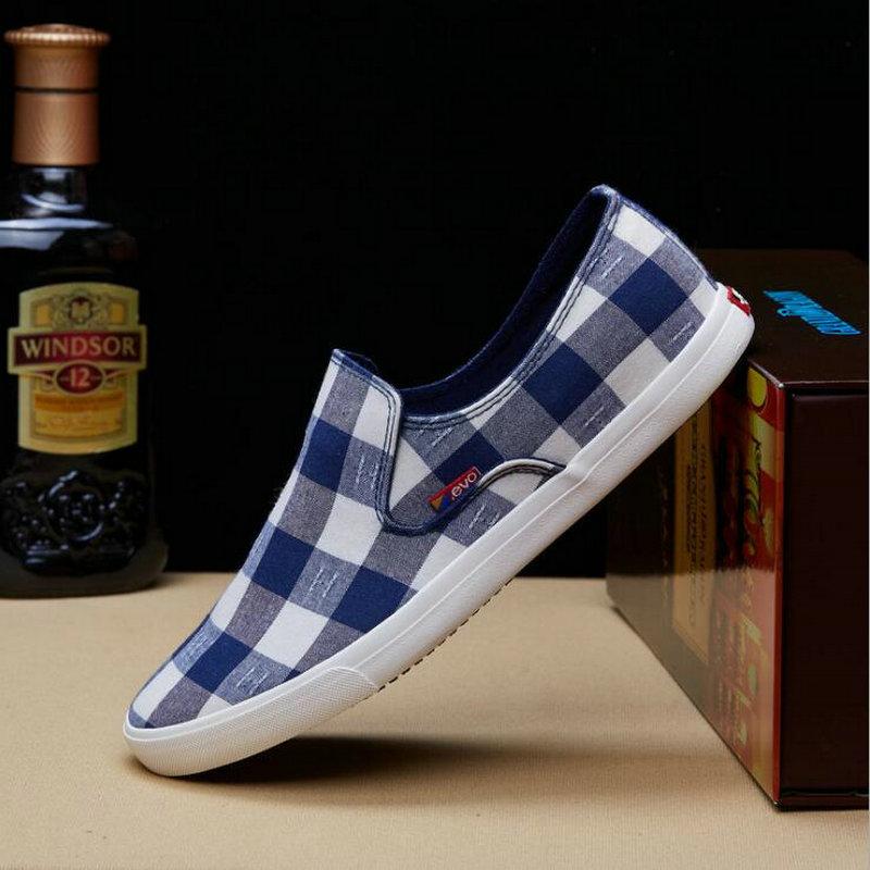 Новое поступление мужская повседневная парусиновая обувь модные мужские черно-белые туфли на плоской подошве Laofer обувь для вождения мужские туфли на плоской подошве Zapatos Hombre 669