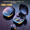 Полностью беспроводные внутриканальные Bluetooth-наушники Цветная дышащая подсветка Цифровой дисплей Спортивные наушники