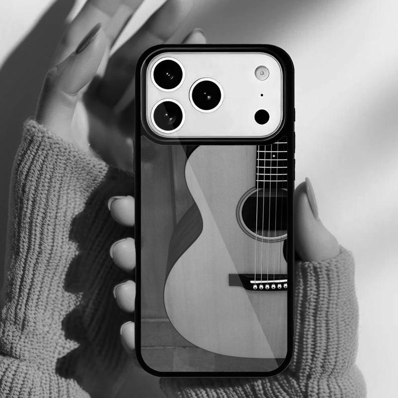 Музыкальный чехол для телефона с изображением скрипки и гитары для iPhone 17 Air 16e 15 14 13 Pro Max Задняя крышка для 12 11 Pro Coque