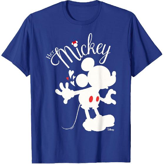 Disney Футболка Микки и Друзья Ее Микки Посылает Воздушный Поцелуй