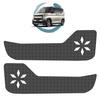 [Новинка] Защита заднего бампера ruiya для моделей Mitsubishi Delica Mini 2025 года BA1A/BA2A/BA5A/BA6A. Новая Делика Мини Защитная накладка на порог двери, Защитная накладка на дверь, Переустановка
