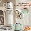 600ML Thermal Water Bottle Stainless Steel Thermos Bottle Keep Cold and Hot Water Bottle Thermos for Tea Coffee Vacuum Flasks