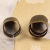 Thimble Sewing Press-fit Thimble Finger Sleeve Household Adjustable Thimble Ferrule Metal 