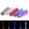 Shift Knob Stick Crystal Transparent Bubble RGB Color Throw Gear Shifter 15cm