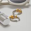 Yori Chic Модные Серьги с Множеством Колец Трендовые Аксессуары для Девочки Подарок Из Нержавеющей Стали Шарм Украшения Водонепроницаемые