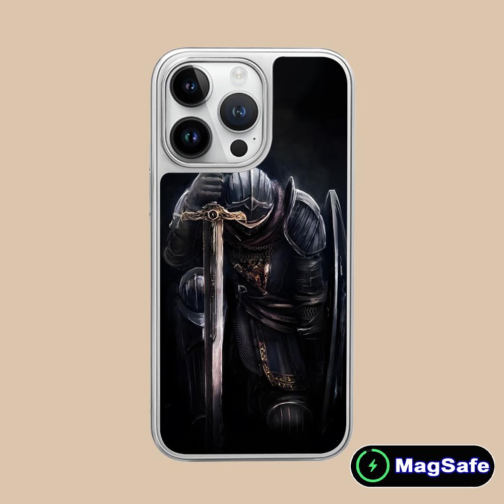 Чехол для мобильного телефона Рыцари-тамплиеры для iPhone 17 16 15 14 13 12 11 Air Pro Max Plus Magsafe Серебряное покрытие Цветной чехол Роскошный
