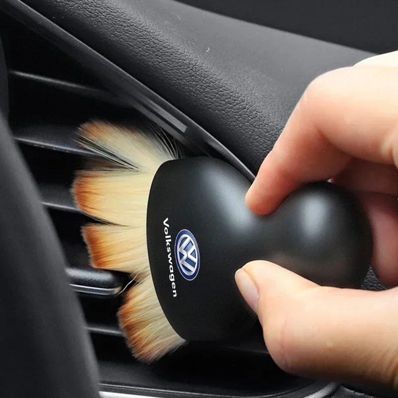 Для VOLKSWAGEN VW Новая Jetta VW Для Volkswagen Автомобильный Салон Очистка Щетка Кондиционер Камера Густой Мягкий Мех Чистые Щетки Fo