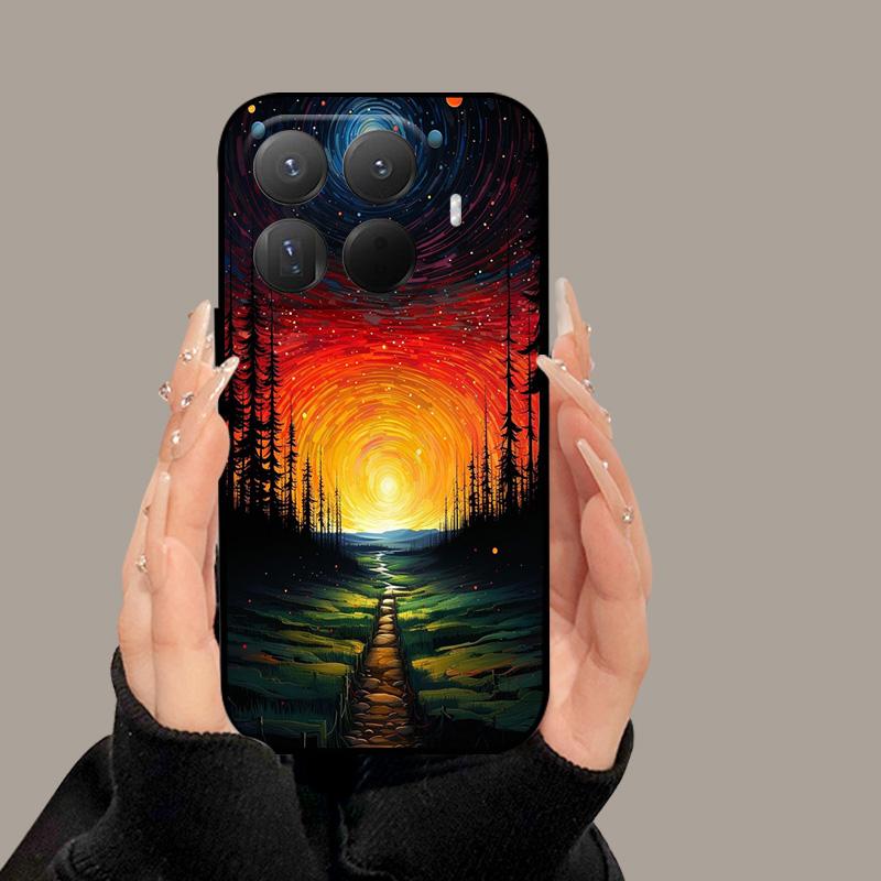Для Xiaomi 15T Pro / 15T Чехол Модный Расписной Мягкий Матовый Силиконовый Задний Чехол Для Xiaomi 15 t 15T Pro 5G Полный Чехол Для Телефона Coque