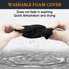 SOULWIT Microphone Foam Cover Pop Filter for HyperX QuadCast QuadCast S QuadCast 2S Wind Screen Replacement Black