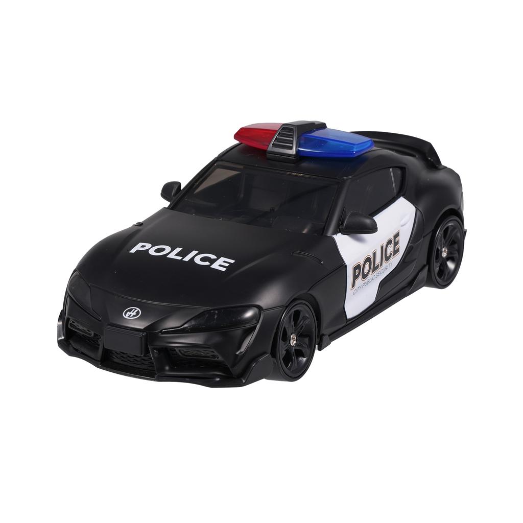 Полицейская машинка с дистанционным управлением для детей, 4WD Drift Car Toy с огнями 3 перезаряжаемые батарейки,