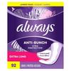 Always Anti-bunch Xtra Protection Liners, Extra Long - 92ct