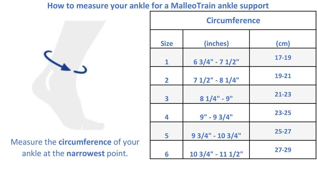 Bauerfind Mareo Train 8th Generation Right Foot Ankle Support Made In Germany General Medical Equipment Silicone Pad On the Inside and Outside of the