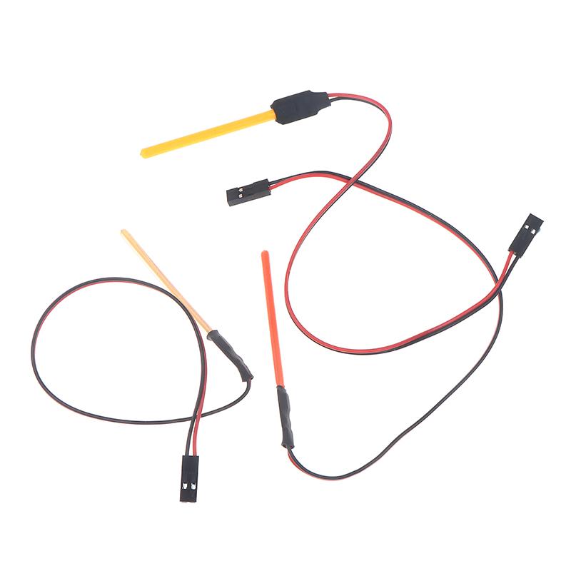 Simulation Luminous Flagpole LED Light For 1/18 1/24 RC Crawler Car Upgrade Parts Decoration Accessories High Quality
