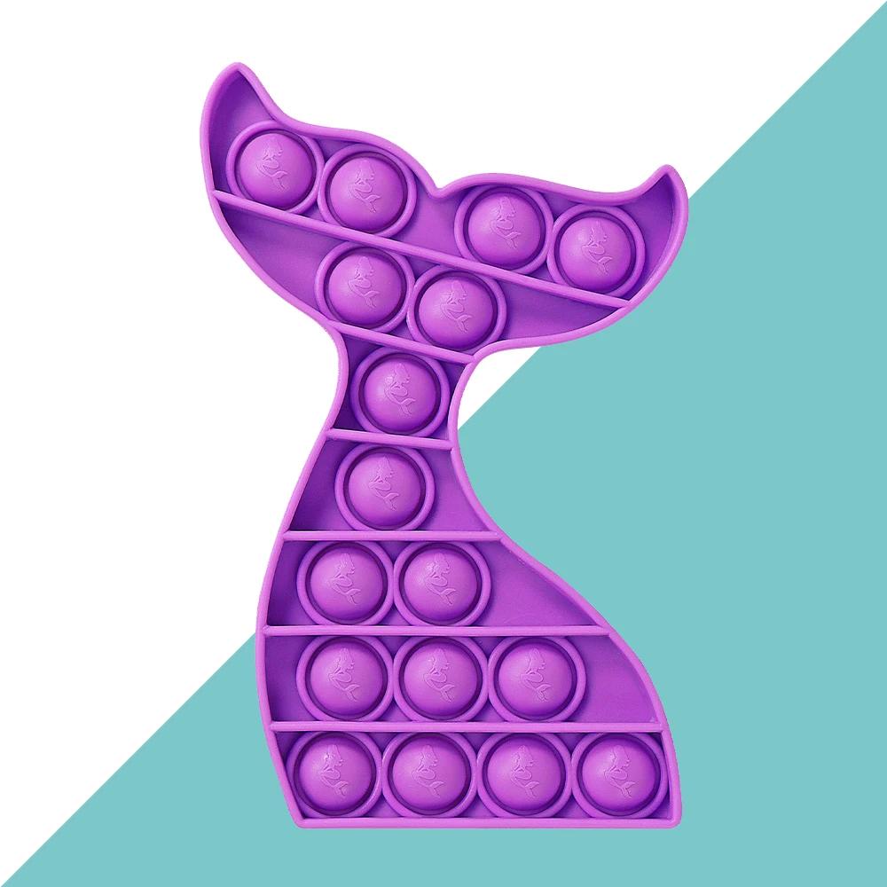 Игрушки Pop It Fidget Сенсорные игрушки Игрушки для снятия стресса Набор для детей и взрослых Радужные антистрессовые инструменты Офисные игрушки для снятия стресса