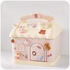 Kawaii Cartoon House Plastic Piggy Bank Cute Save Money Box For Kids Girl Adults Storage Home Decoration Children Birthday Gifts