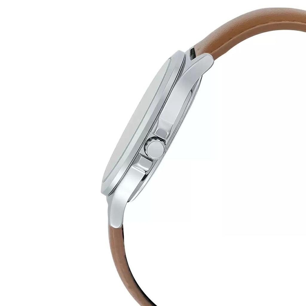 Коричневые женские часы с несколькими циферблатами, Brown Multi-Dial Women's Watch,  Casio