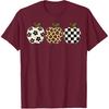 Cute Patchwork Preppy Apples Back to School Teacher Student T-Shirt