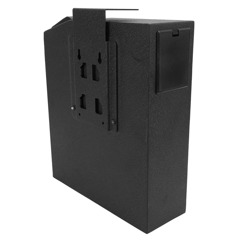 Биометрический сейф, установленный на тумбочке, быстрый доступ, сейф, запирающийся на замок, для автомобиля, грузовика, стола, прикроватной тумбочки, настенного