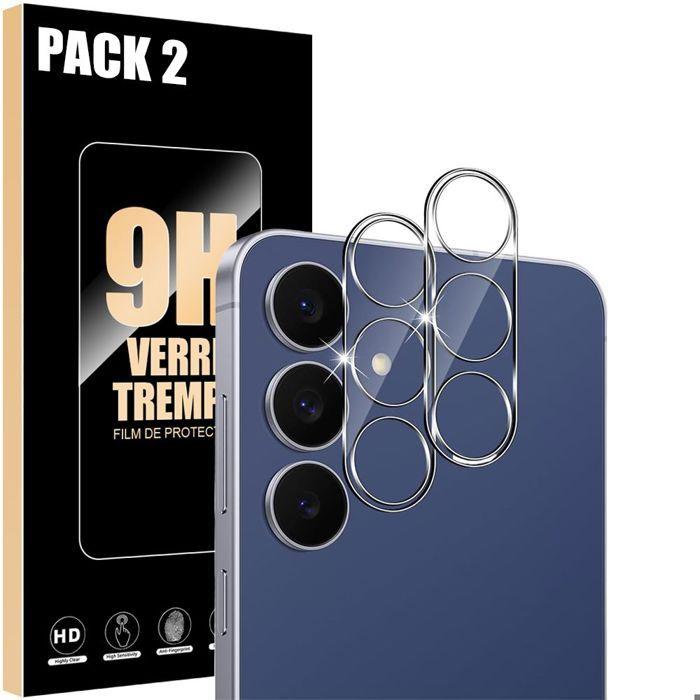 Film de Protection - BOOLING - Compatible Samsung Galaxy S25 FE - 2 Verres Trempés Caméra Arrière