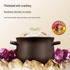 SUPOR 3L Ceramic Claypot with Dual-Use Lid