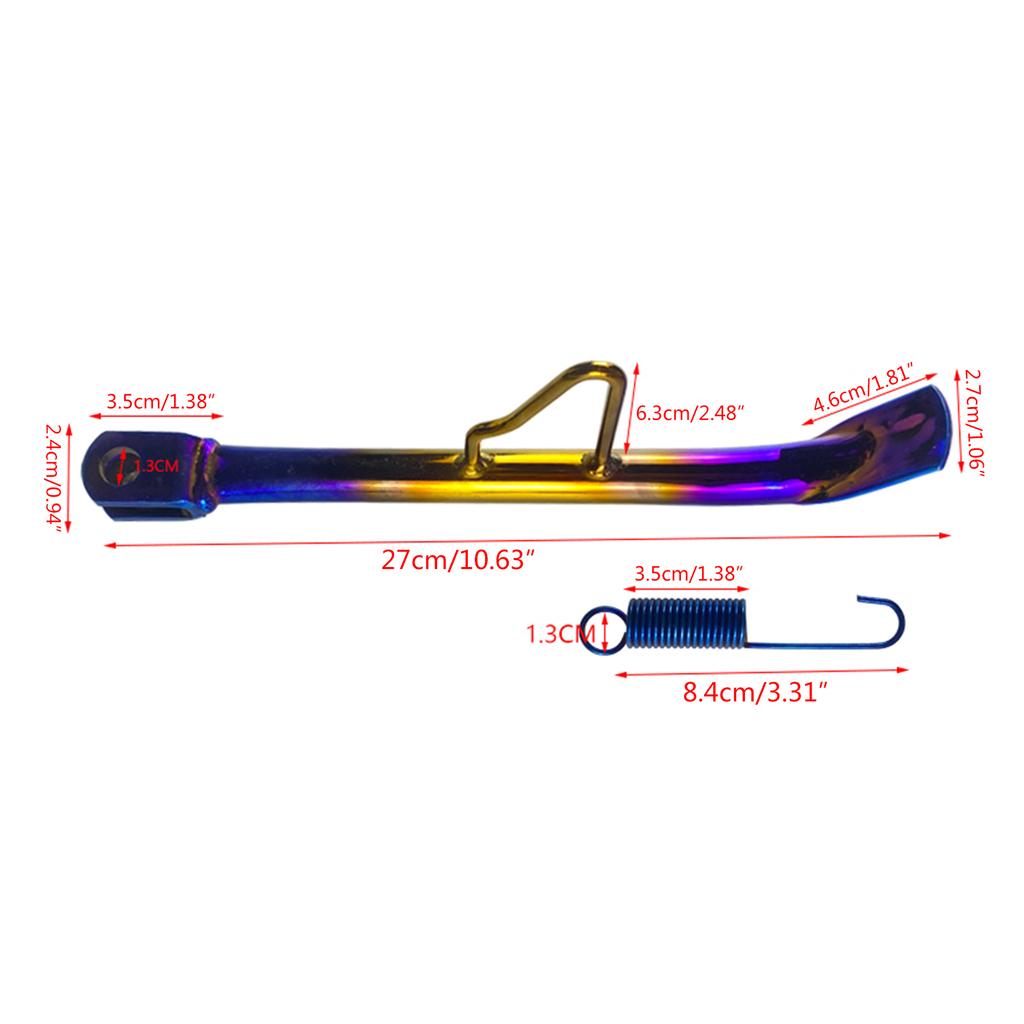 Универсальный мотоцикл регулируемая подставка боковая стойка парковочная опора для ног штатив держатель для скутера электрический Dit Pit Bike