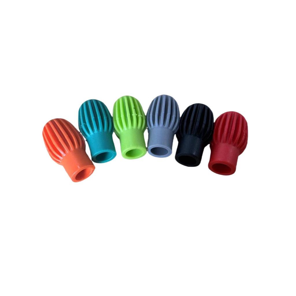 Silicone Drumstick Mute Sleeves - Portable Silent Practice Pad for 7A/5A Drum Set Noise Reduction
