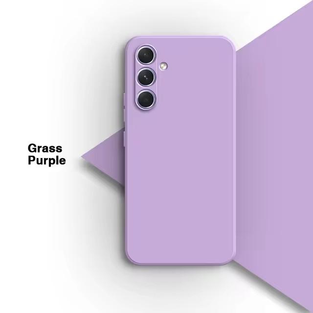 Для Samsung Galaxy S25 S24Plus чехол жидкий силиконовый чехол для телефона Samsung Galaxy S23 S22 Ultra S24 FE Plus A55 A54 мягкий чехол