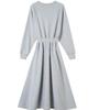 Shop   Women S Round Neck elaStic waiSt Plain Long dreSS Wld Wdr SiS069