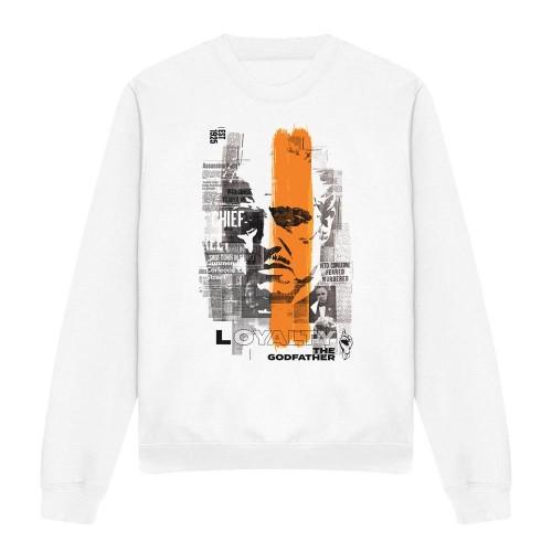 The Godfather Unisex Adult Don Vito Corleone Newspaper Strip Sweatshirt
